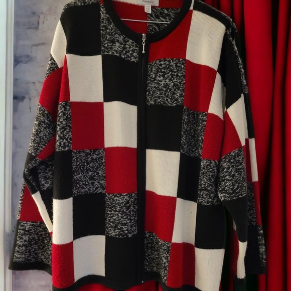 Cardigan/ Sweater Zip Front - Picture 1 of 3